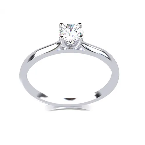 Diamond Solitaire Engagement Ring